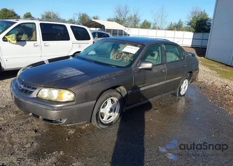 2002 Chevrolet Impala Ls из США, поврежденный, VIN 2G1WH55K229120992